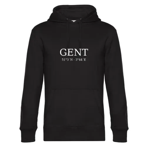Gent Koordinaten Hoodie Männer King Hooded