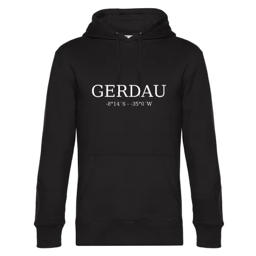 Gerdau Koordinaten Hoodie Männer King Hooded