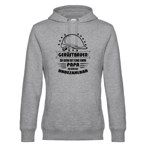 Gerüstbauer Papa Gerüstbau Vater Geschenk Hoodie Männer King Hooded