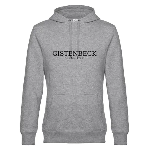 Gistenbeck Koordinaten Hoodie Männer King Hooded