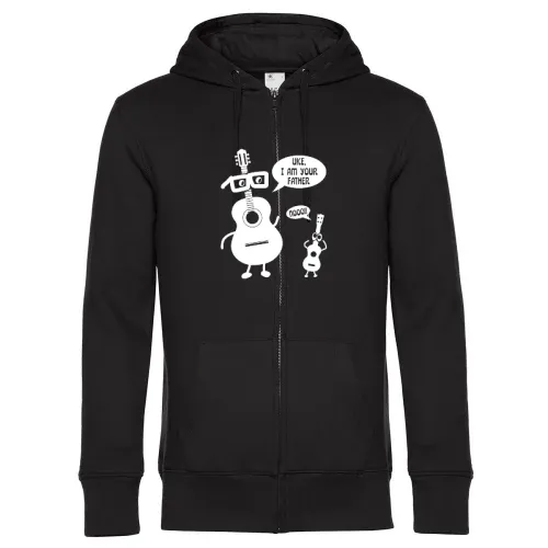 Gitarre Uke I Am Your Father Ukulele Geschenkidee Männer Hoodie