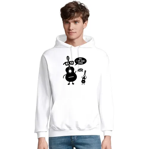 Gitarre Uke I Am Your Father Ukulele Geschenkidee Männer Hoodie