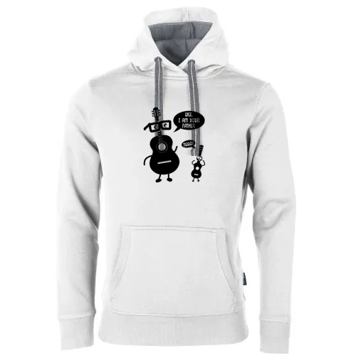 Gitarre Uke I Am Your Father Ukulele Geschenkidee Männer Hoodie