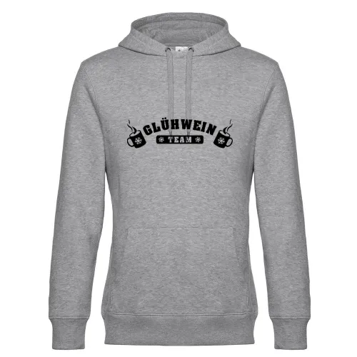 Glühwein Team Heiße Tasse Männer Hoodie