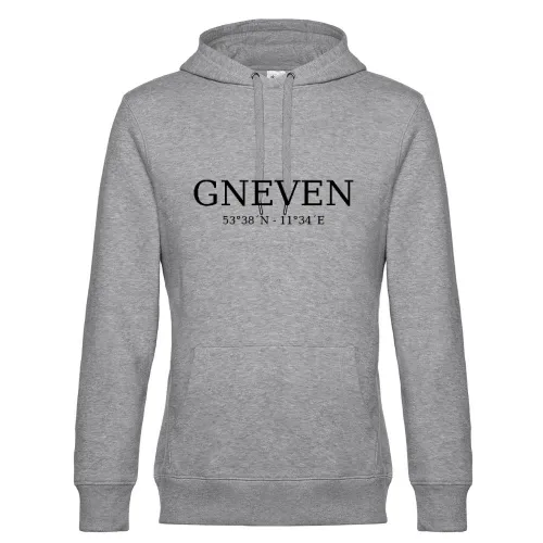 Gneven Koordinaten Hoodie Männer King Hooded