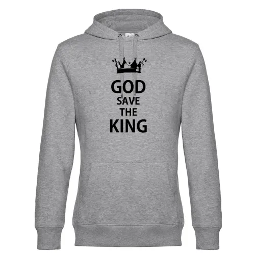 God save the King Hoodie Männer King Hooded