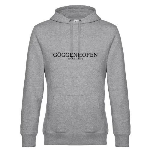 Göggenhofen Koordinaten Hoodie Männer King Hooded