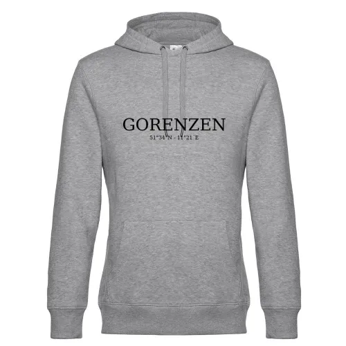 Gorenzen Koordinaten Hoodie Männer King Hooded