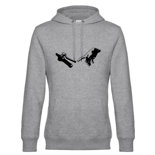 Gotthand Motorradgriff Männer Hoodie