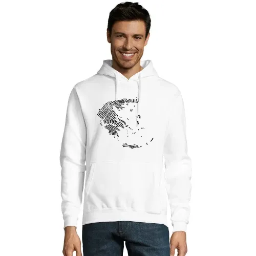 Griechenland Fingerabdruck Hoodie