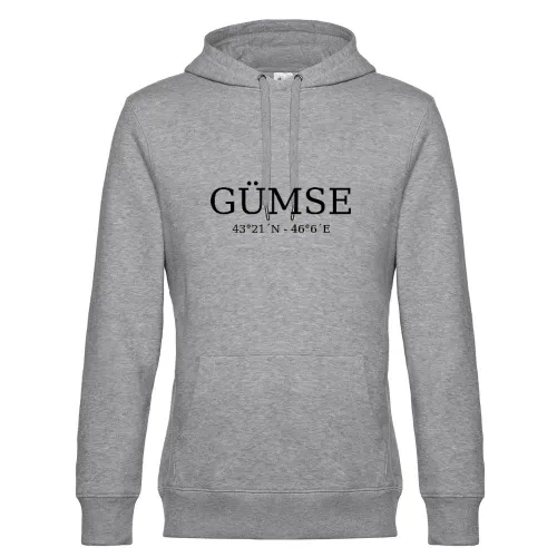 Gümse Koordinaten Hoodie Männer King Hooded