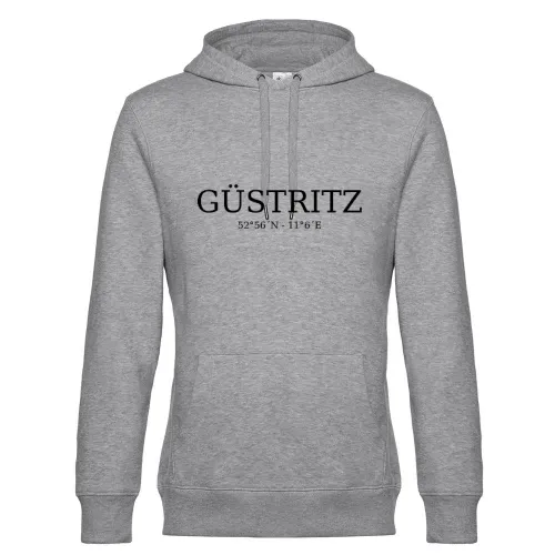 Güstritz Koordinaten Männer Hoodie