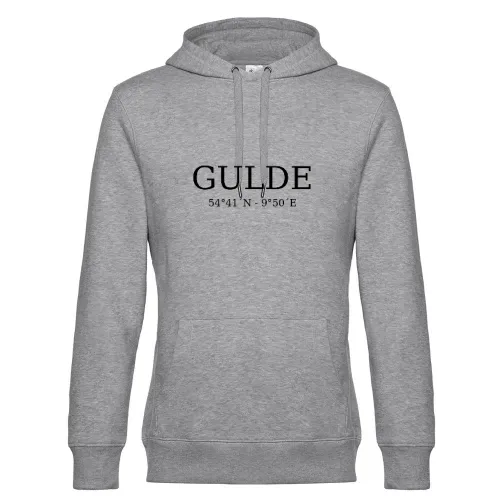 Gulde Koordinaten Hoodie Männer King Hooded