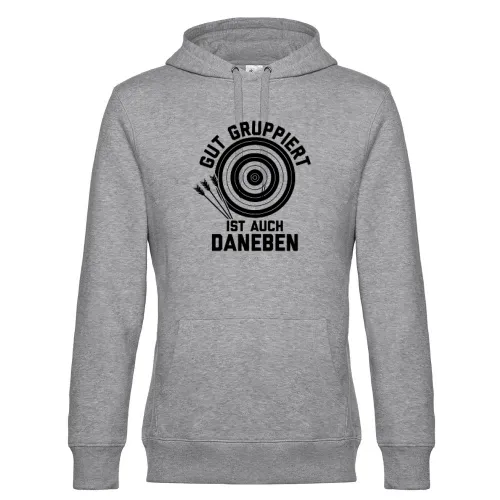 Gut Gruppiert Ist Auch Daneben Bogensport Spruch Hoodie Männer King Hooded