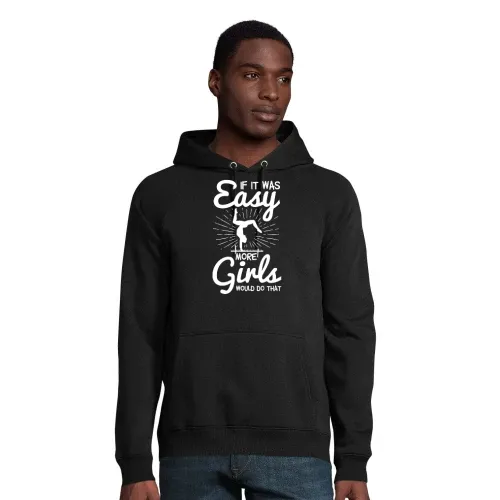 Gymnastik Turnerinnen Spruch Handstand Akrobatik Hoodie Männer Stellar Bio