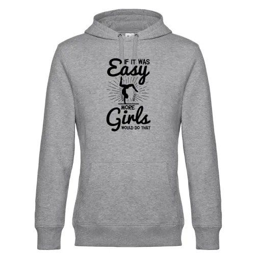 Gymnastik Turnerinnen Spruch Handstand Akrobatik Hoodie Männer King Hooded