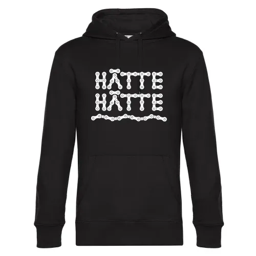 hätte hätte Fahrradkette Männer Hoodie