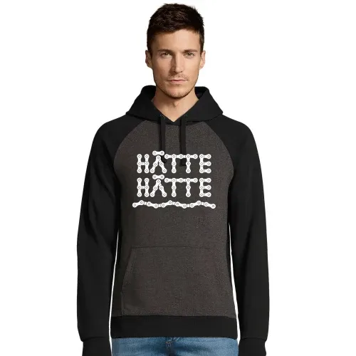 hätte hätte Fahrradkette Männer Hoodie