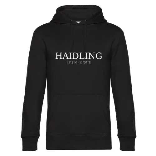 Haidling Koordinaten Hoodie Männer King Hooded