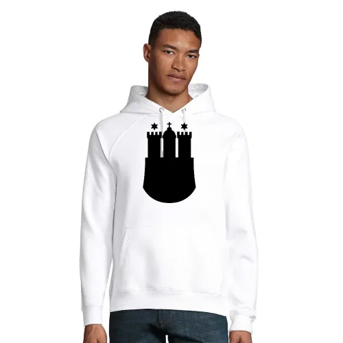 Hamburg Wappen Männer Hoodie