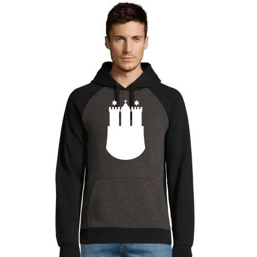 Hamburg Wappen Männer Hoodie
