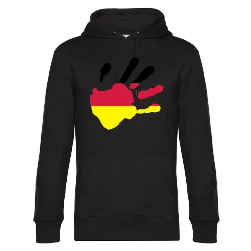 Handabdruck in deinen Wunschfarbe Hoodie Männer King Hooded