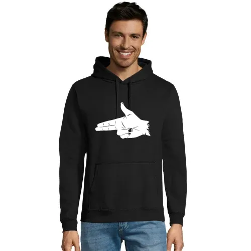Handpistole Männer Hoodie
