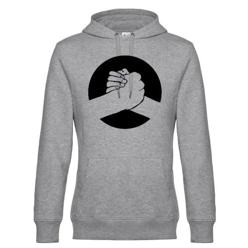 Handschlag Männer Hoodie