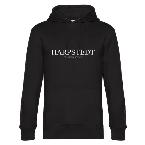 Harpstedt Koordinaten Hoodie Männer King Hooded