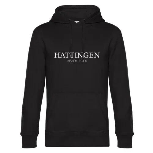 Hattingen Koordinaten Hoodie Männer King Hooded