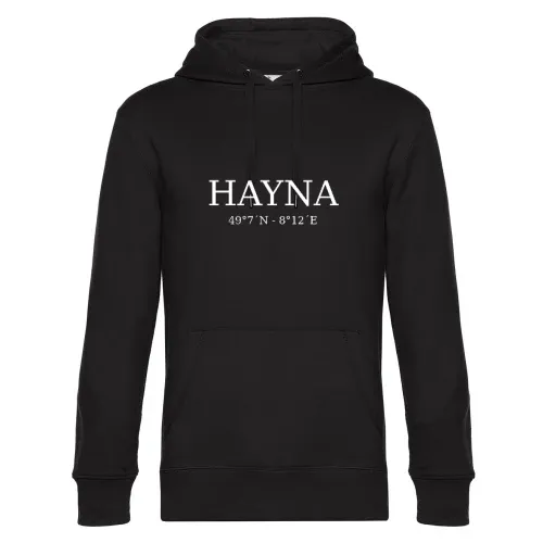 Hayna Koordinaten Hoodie Männer King Hooded