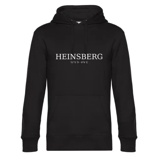 Heinsberg Koordinaten Hoodie Männer King Hooded