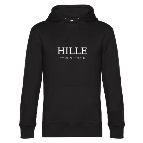 Hille Koordinaten Hoodie Männer King Hooded