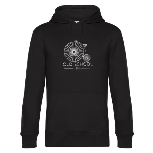 Hochrad Fahrrad Old School Hoodie Männer King Hooded