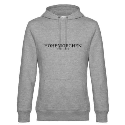 Höhenkirchen Koordinaten Hoodie Männer King Hooded