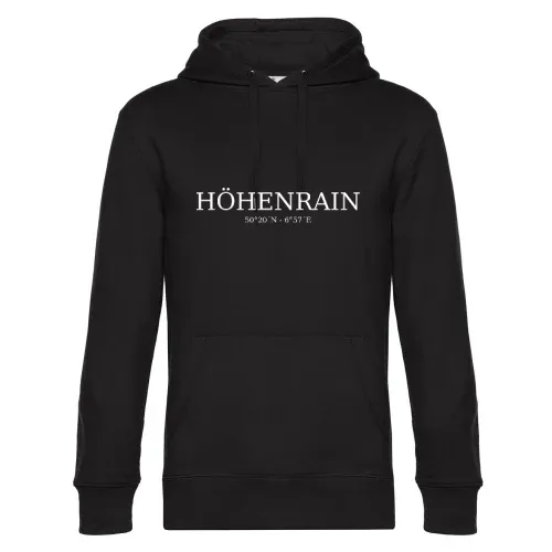 Höhenrain Koordinaten Hoodie Männer King Hooded