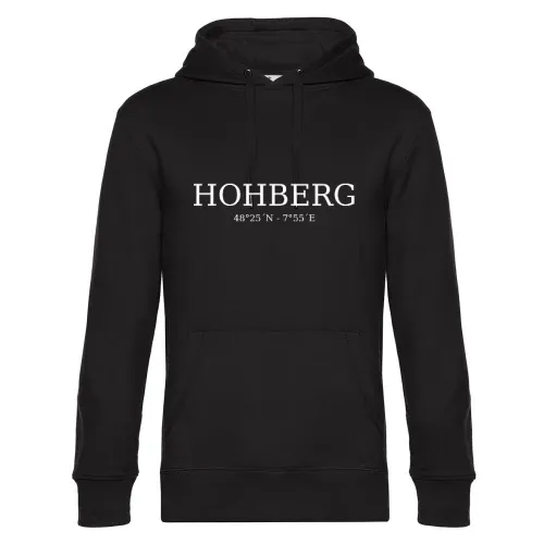 Hohberg Koordinaten Hoodie Männer King Hooded