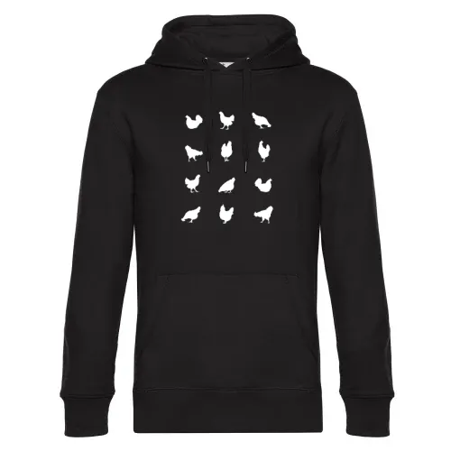 Hühner Hühnerstall Huhn Liebhaber Bauernhof Hoodie Männer King Hooded