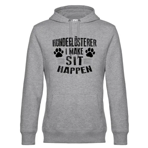 Hundeflüsterer I Make Sit Happen Hundeschule Hoodie Männer King Hooded