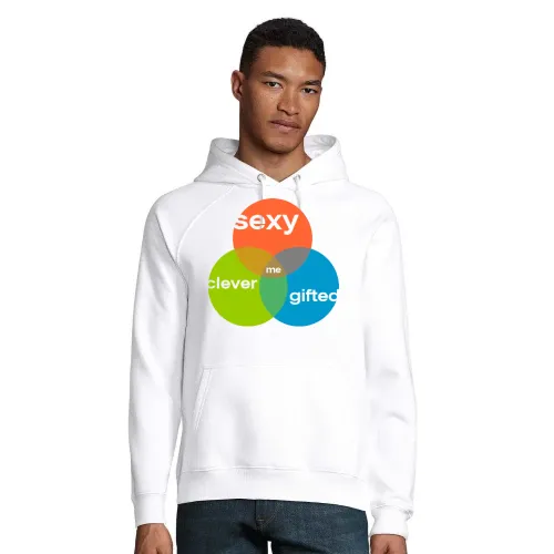 I am sexy, clever and gifted Hoodie Männer Stellar Bio