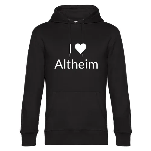 I Love Altheim Hoodie Männer King Hooded