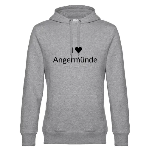I Love Angermünde  Hoodie Männer King Hooded
