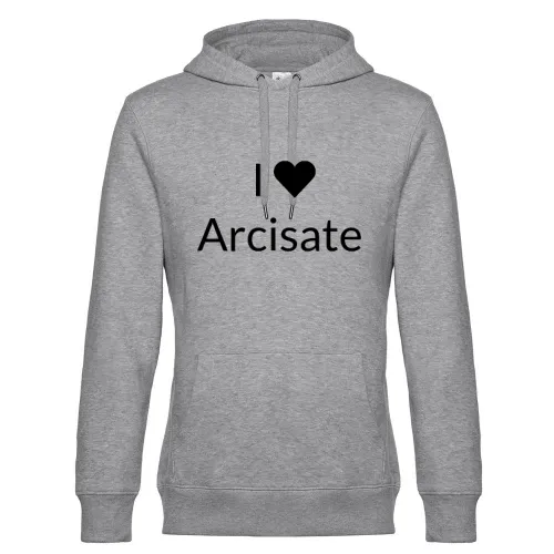 I Love Arcisate Hoodie Männer King Hooded