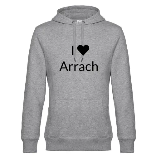 I Love Arrach Hoodie Männer King Hooded