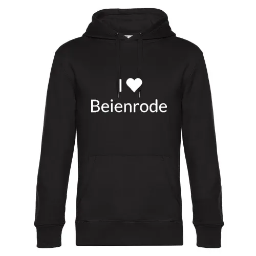 I Love Beienrode Hoodie Männer King Hooded