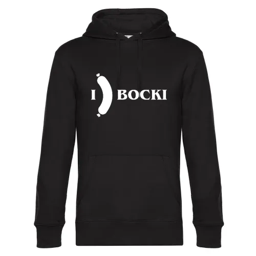 I Love Bockwurst Männer Hoodie