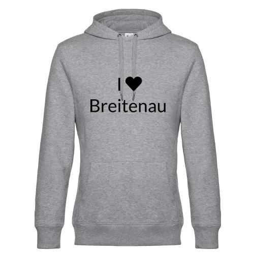 I Love Breitenau Hoodie Männer King Hooded