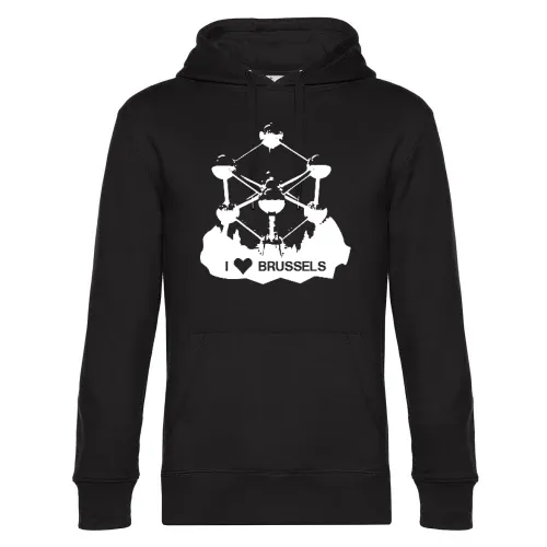 I LOVE Brüssel Atomium Männer Hoodie