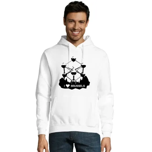 I LOVE Brüssel Atomium Männer Hoodie