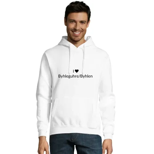 I Love Byhleguhre/Byhlen Hoodie Männer Snake